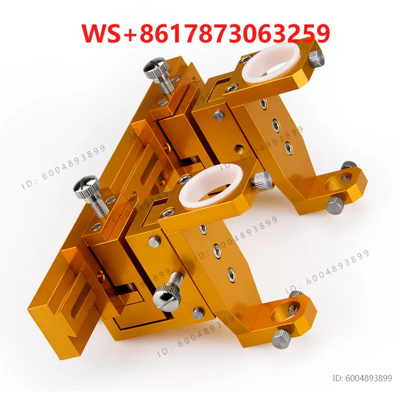 Precision multi-head syringe fixing bracket 30CC50CC three-dimensional fine-tuning syringe bracket dispenser valve accessories