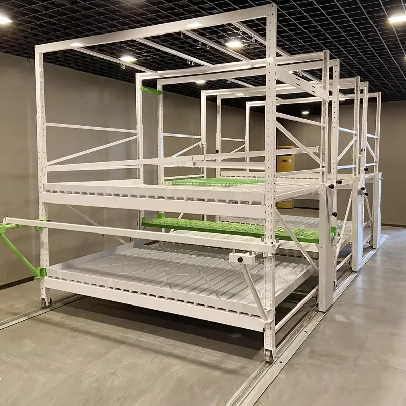 Vertical Hydroponic Indoor Growing Shelves Setup Multilayers   Racks - Buy   Setup, Shelves, Gro