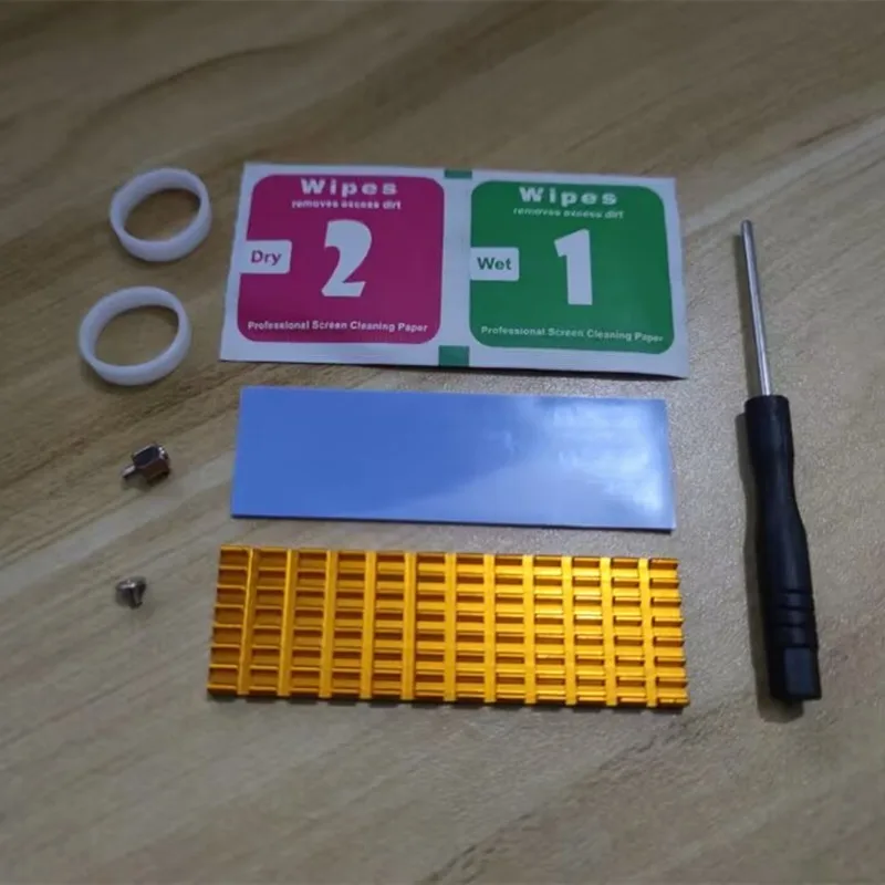 Aluminum Alloy M.2 Solid Universal Heatsink Cooling for 2280 M.2 SSD ,3mm Thick Cool