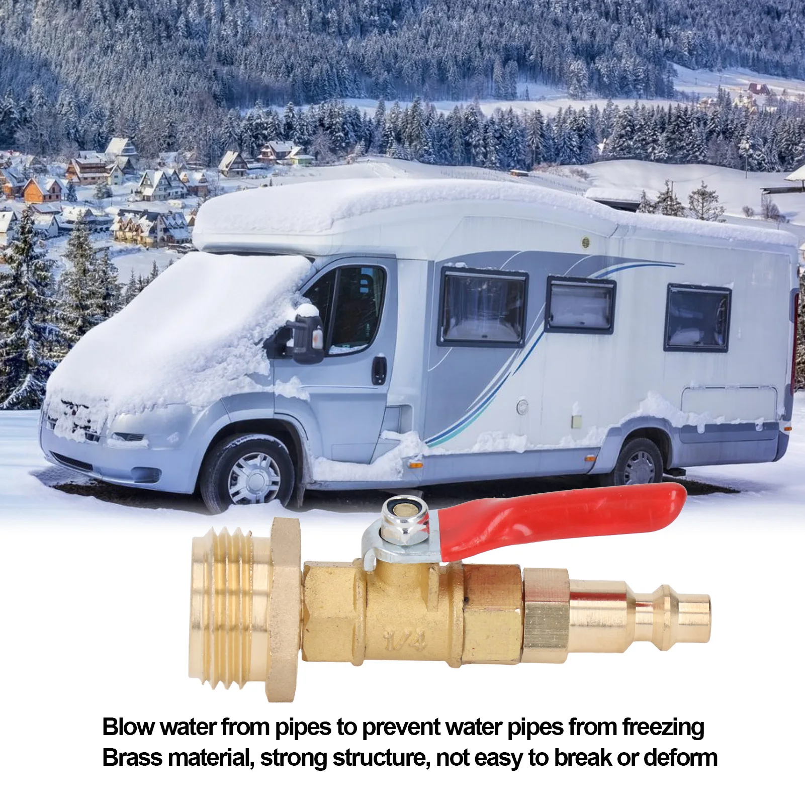 Brass 1/4In Male Qu… - image