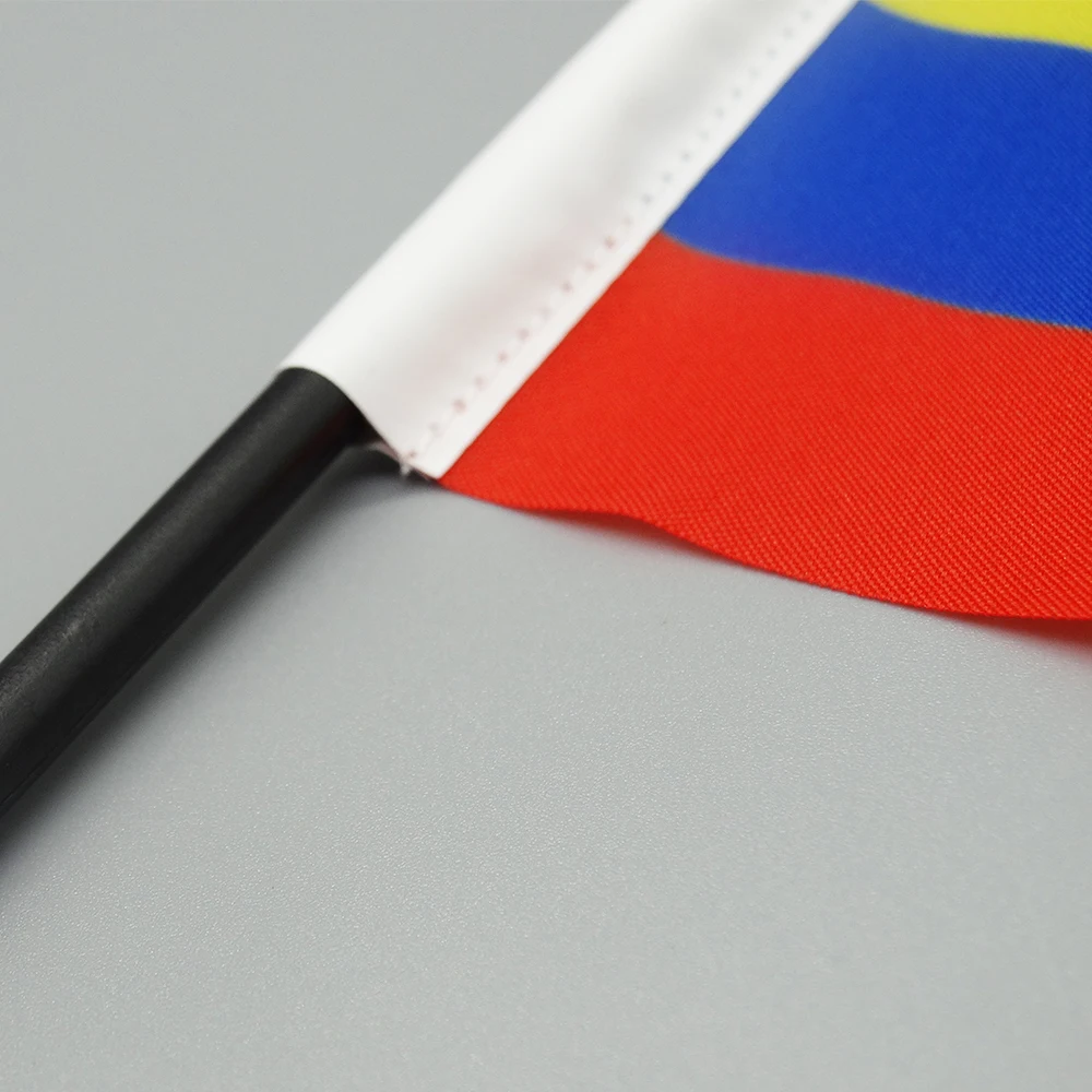 Ecuador Desk Flag 4x6inch Conference Negotiation Flag Product Display Office Top Desk Ornaments Flags