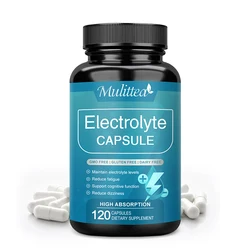 Mulittea Complex Electrolyte Pills with Vitamins and Minerals for Helps Endurance Muscle Recovery Sports Energy Supplement