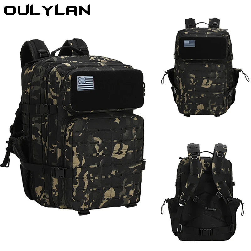 

Casual Outdoor Backpack Men Multifunctional Breathable Waterproof Camouflage Large-capacity Sports Mountaineering Bag