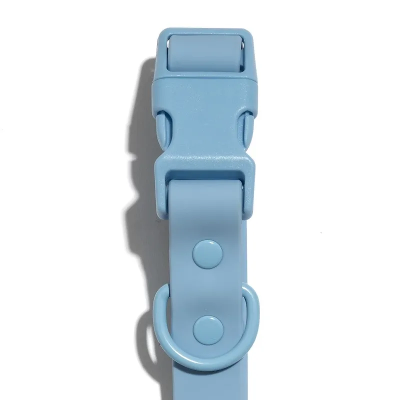 Water and Dirt Resistant Blue Dog Collar for Small Pets