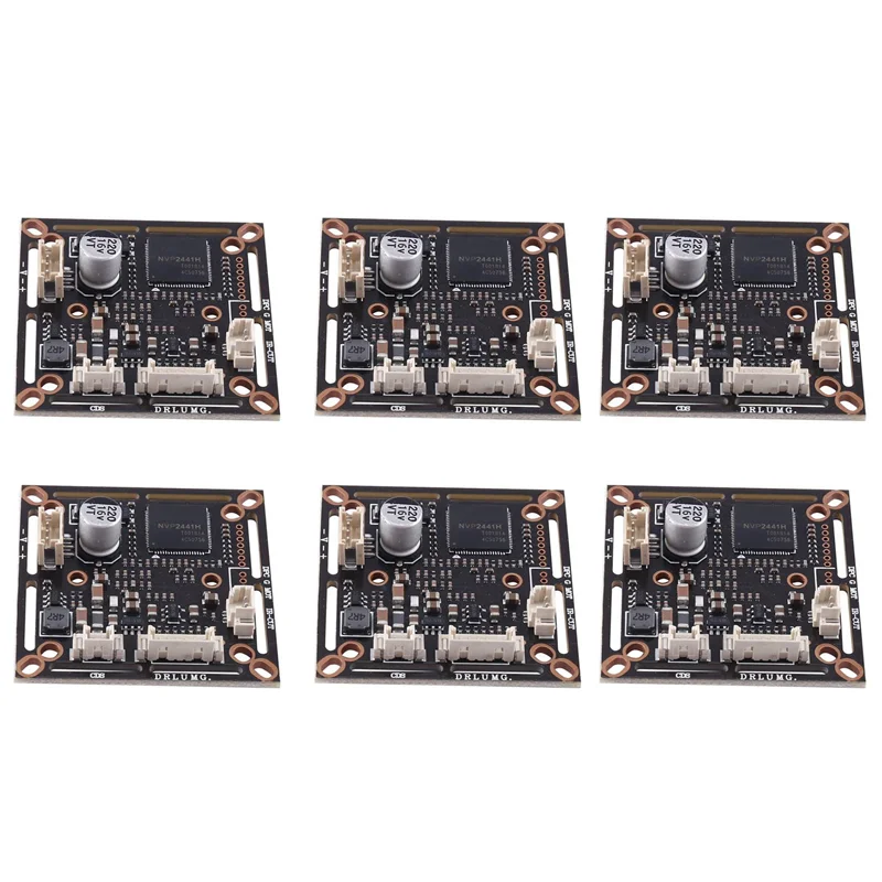 

6X Starlight Low Illumination 0.0001Lux NVP2441+IMX323 HD 4-In-1 AHD TVI CVI CVBS 2Mp CCTV Camera Module PCB Board(PAL)