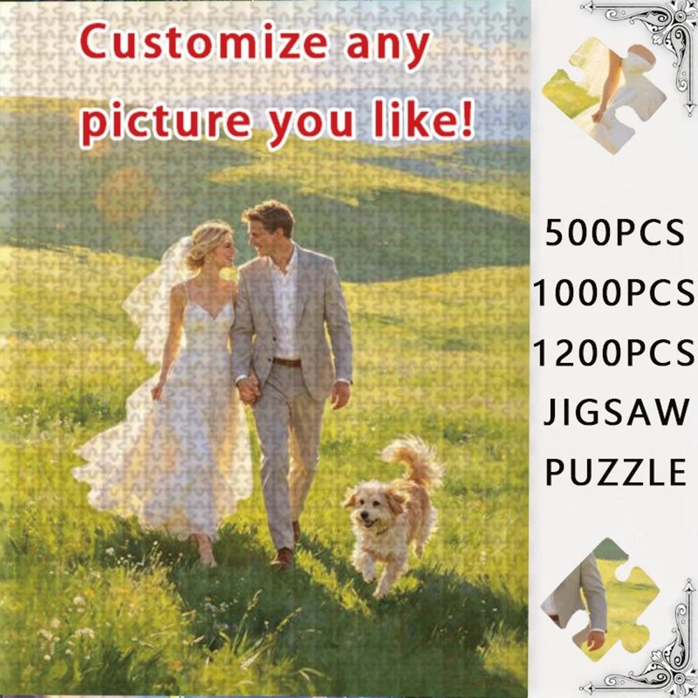 Jigsaw Puzzle Adult - 35/300/500/1085 قطعة من ألغاز الصور المخصصة