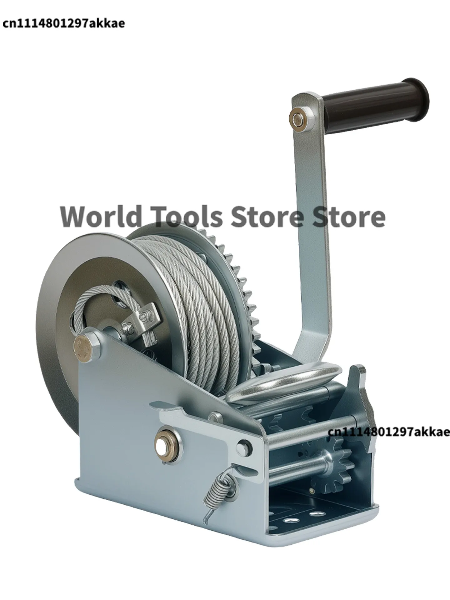 Hand Winch 600-1200 Pounds Manual Winch Wire Rope Traction Hoisting Winch Complete Specifications