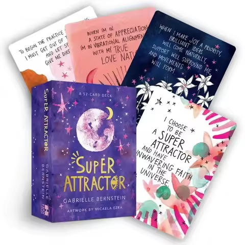 Super Attractor A 52-Card Deck Cards Oracle Tarot Game Board Game