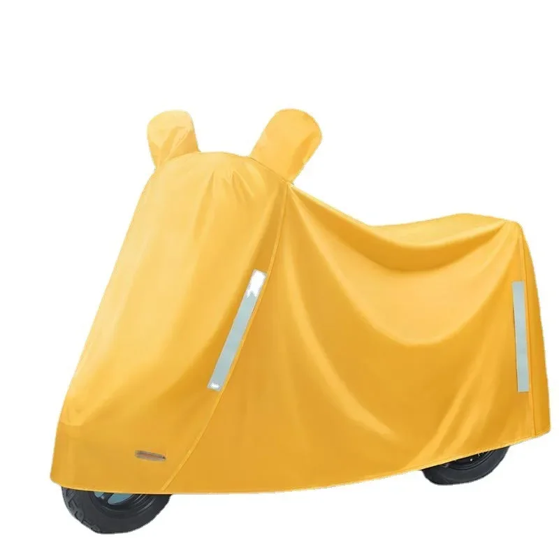 Rain Cover Rain Cover Full Cover Battery Car Cover Motorcycle Sun Protection Waterproof Car Clothing Pedal Raincoat Cover