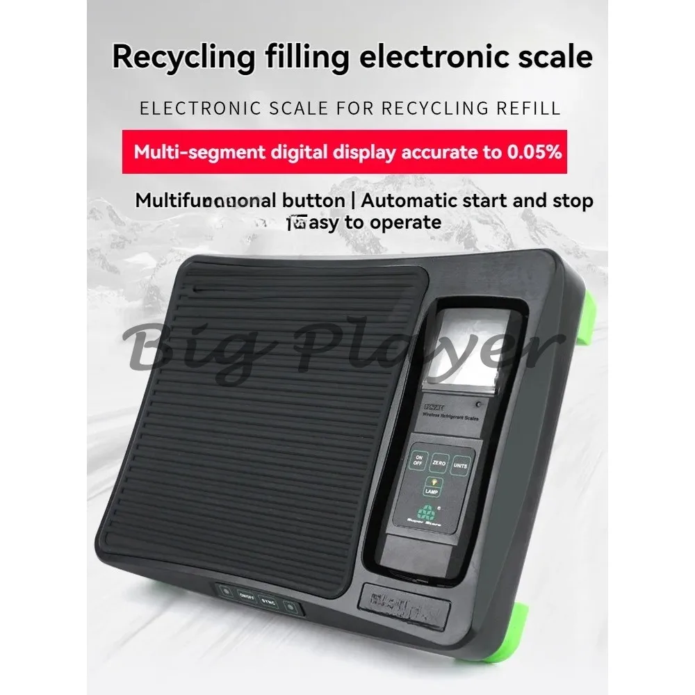 Refrigerant Electronic Scale, Refrigeration Air Conditioning Fluoride Scale, Automatic Programming Quantitative Filling Scale