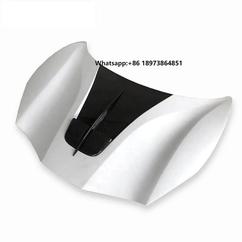

Perfect Fitment Carbon Fiber Front Hood Front Bonnet Engine Cover for Ferrari 488 MiSha Style