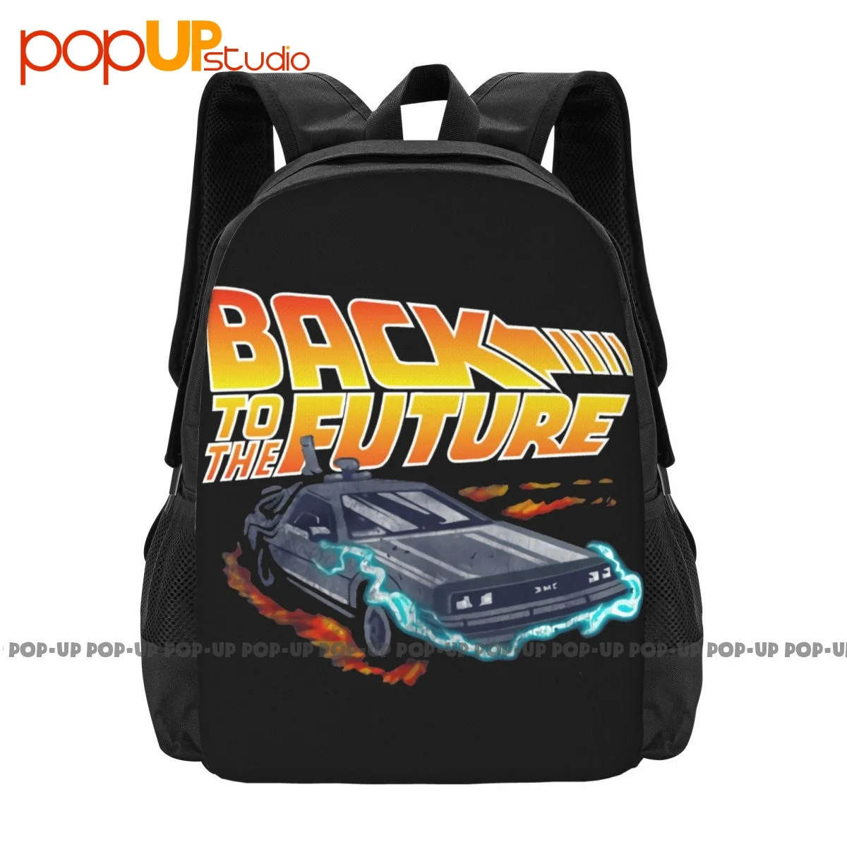 Back To The Future Future Backpack Large Capacity Print Training Sports Style Riding Backpack