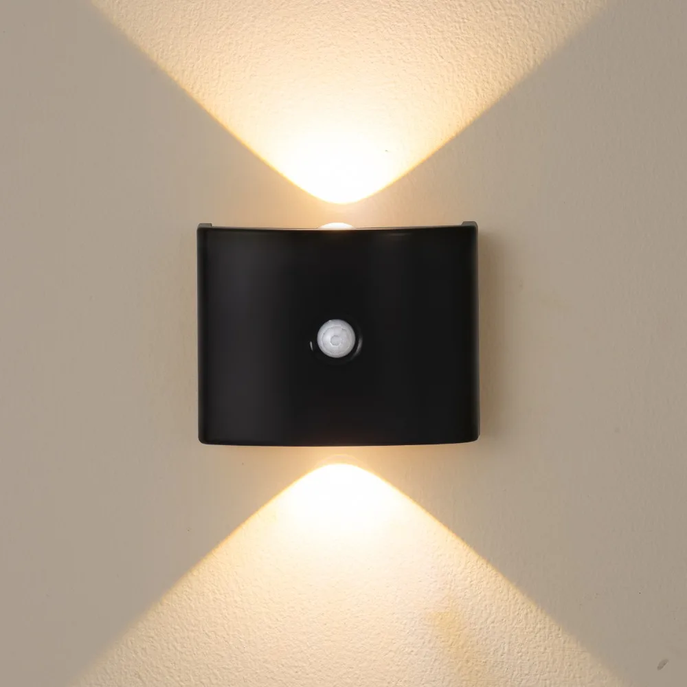 Infrared Sensor LED Induction Wall Lamp 3 Color/Neon light Magnetic Installation Magnetic Night Light Soft Lights