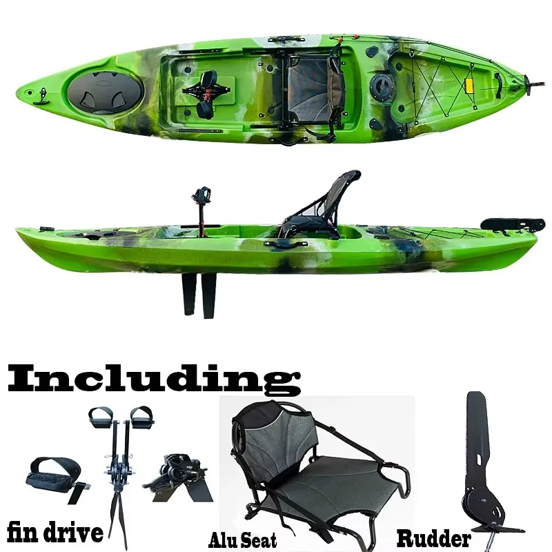 Rotomolded Plastic Tandem Fishing Kayak Cheap Kayaks for Sale