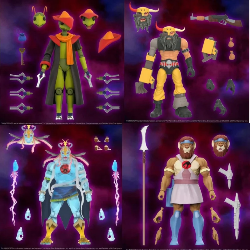 

Super7 Thundercats Mumm Ra Action Figure Collectible With Interchangeable Heads And Accessories For Adult Collectors