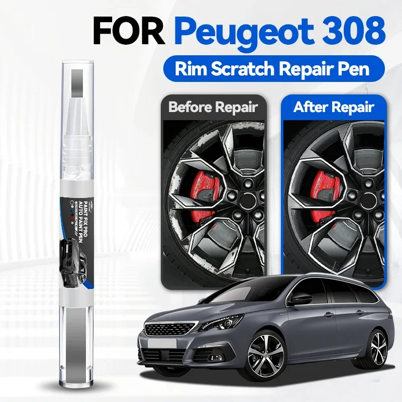 

Ремонтный карандаш для подкраски царапин для Peugeot 308 SW GT 2007-2025 T7 T9 P5, черный, аксессуар для самостоятельного ремонта автомобиля