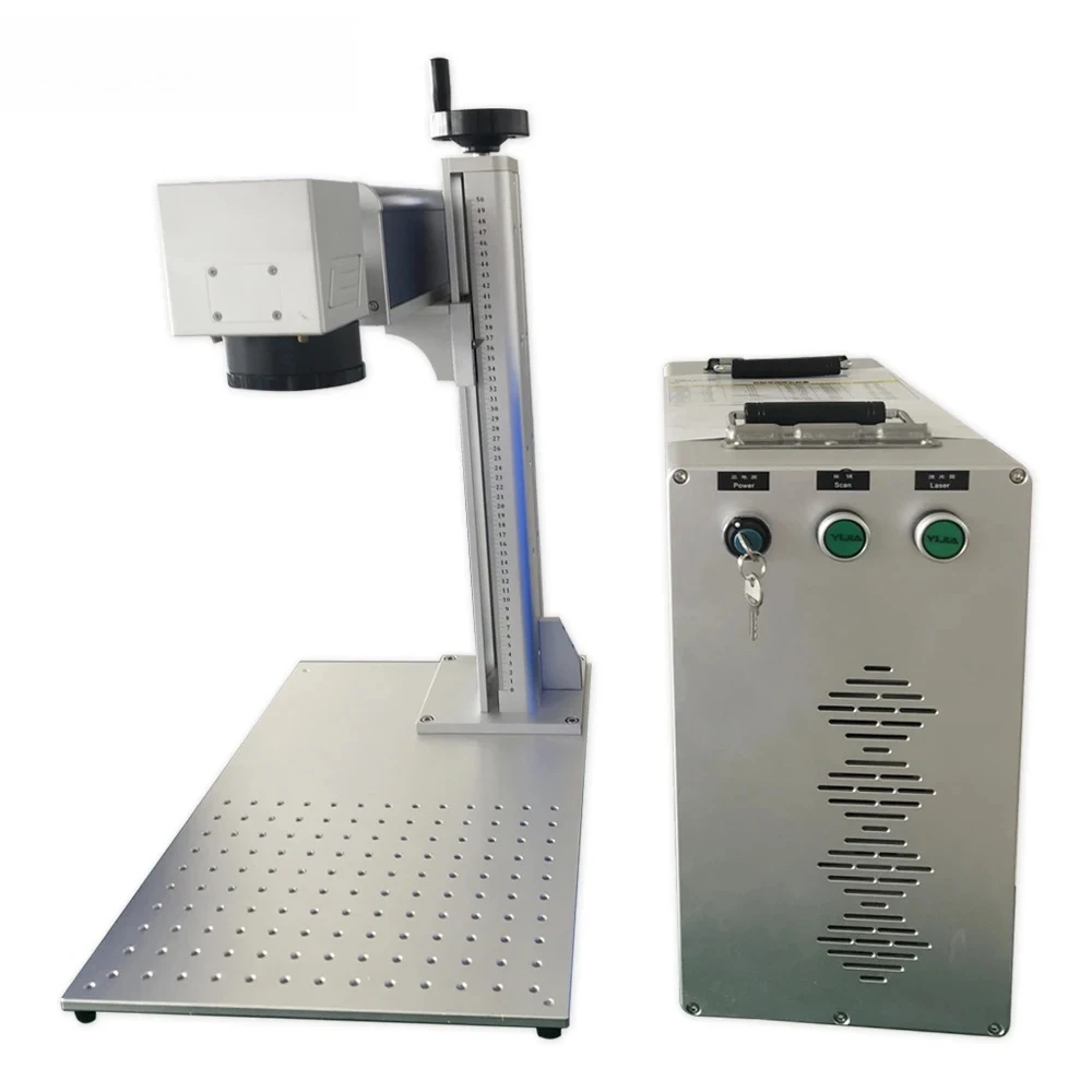 

2025 YH 50W Fiber Laser Marking Machine With Rotary