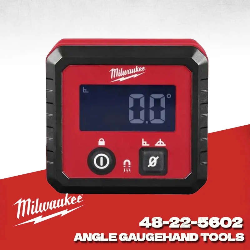 MILWAUKEE 4932493656/48-22-5602  Digital Angle Gauge 180° Auto-rotating LCD Screen Milwaukee Power Tools