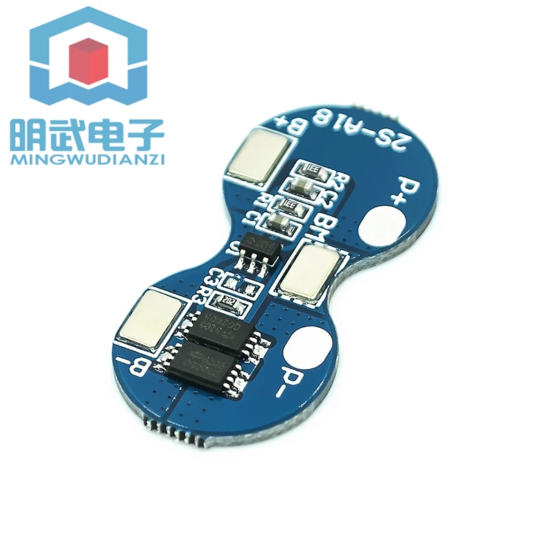 7.4V 2 Strings 18650 Lithium Battery Protection Board Double String Protection Chip 8.4V Overcurrent Overshoot 4A