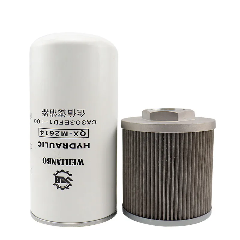 For Longgong LG6060 Weichai engine excavator hydraulic return oil inlet filter element pilot line filter element high quality