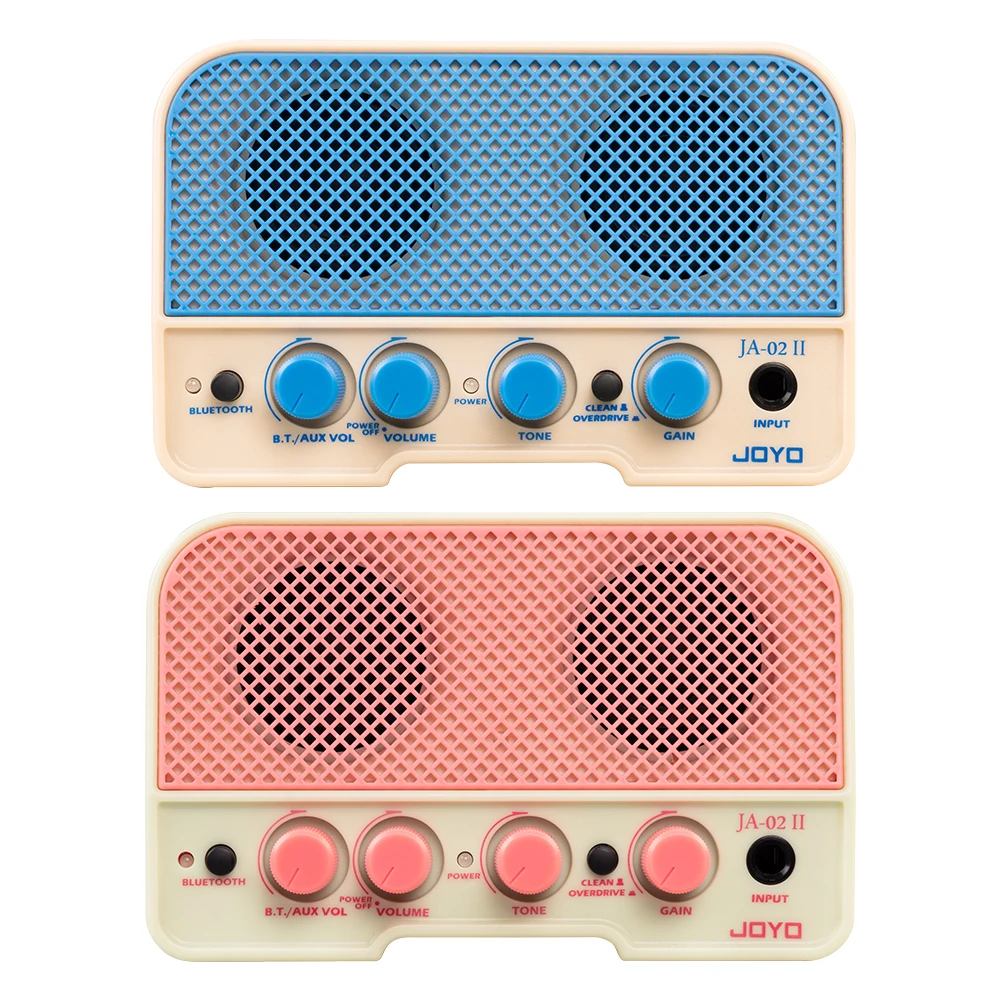 

JOYO Guitar Amplifier Dual Channel Clean & Overdrive Effect Guitar AMP with Bluetooth 5.0 AUX Connector Guitar Parts Accessories