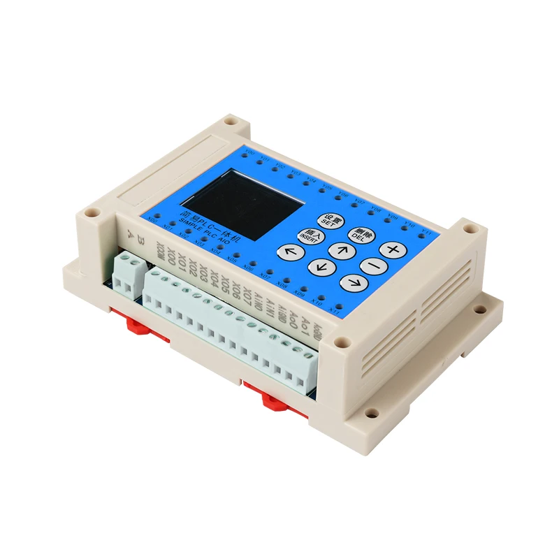 

12 Input 12 Output Transistor Output Programmable PLC with RS485 RTU 2 Channel Pulse for HMI