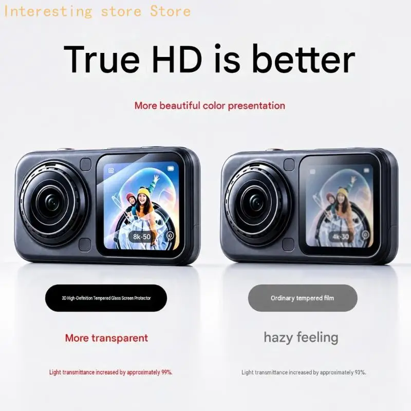 Daily Displayschutzfolie für X6-Display mit Reinigungszubehör 55KC – Detail 9