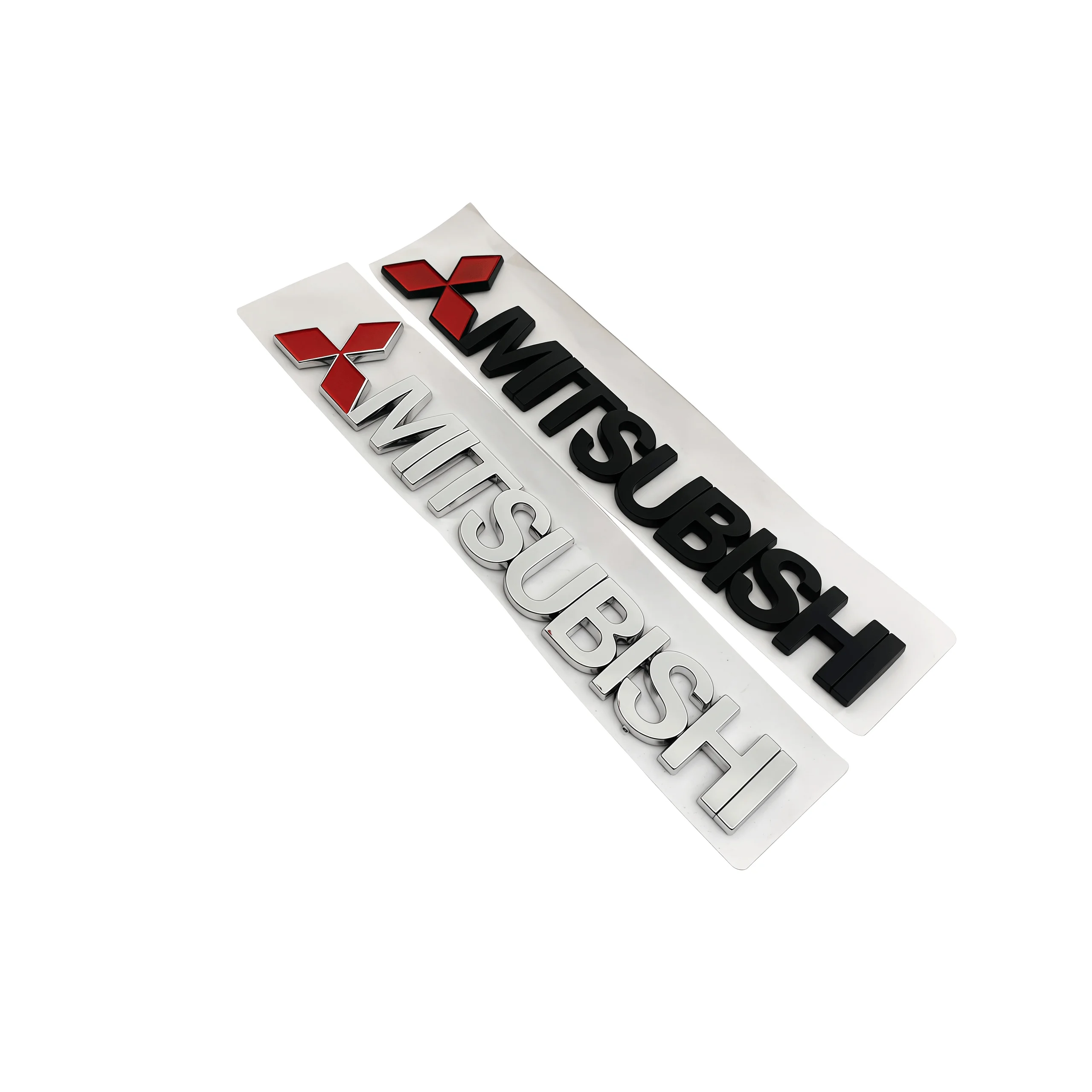 Para mitsubishi lancer 9 pajero asx outlander eclipse galant mirage lado do carro tronco emblema emblema15x2cm letras 3d adesivo