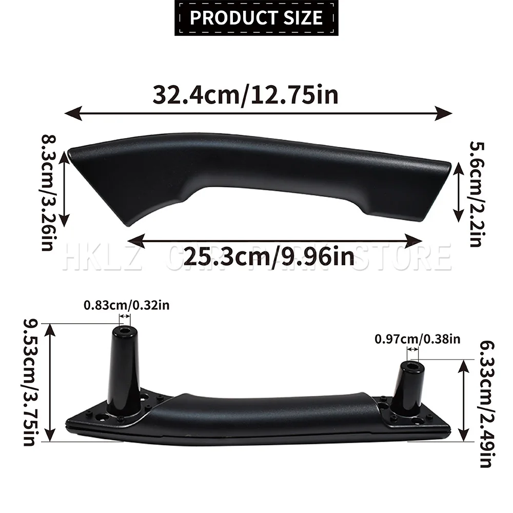 New Front Left Door Handle Interior Hold Grip Pull Black For Renault Master III Opel Movano B NV400 2010- 8200730608