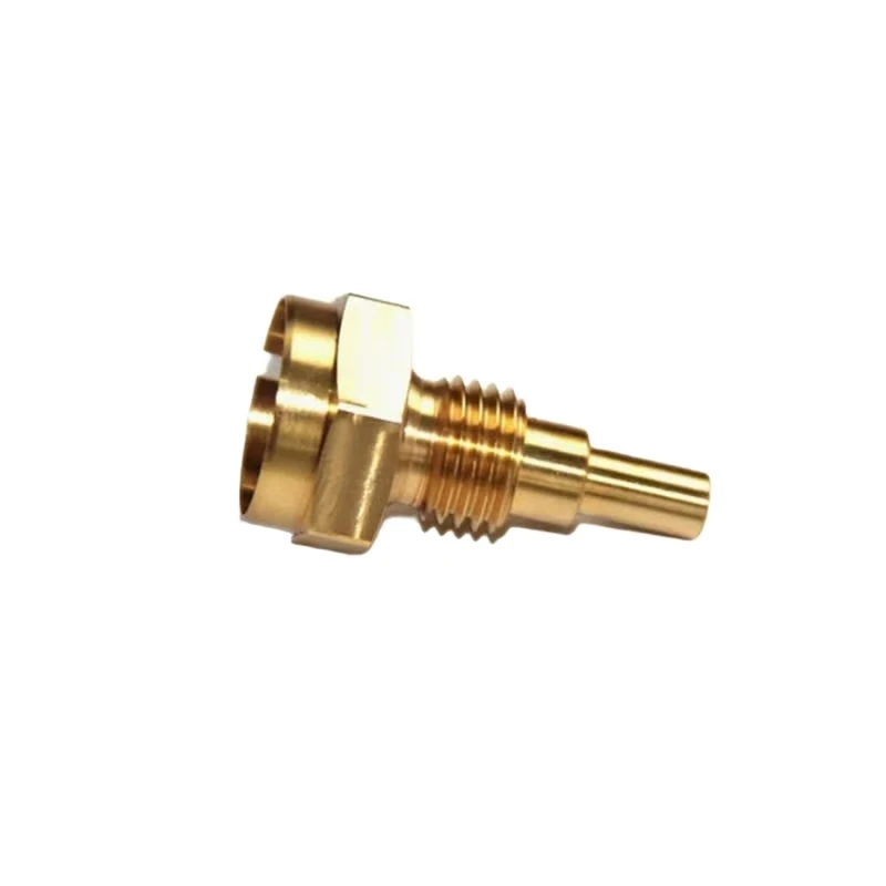 Brass CNC Machining Shaped Fluid Fittings Plumbing Equipment Precision Directional Connections Custom Components