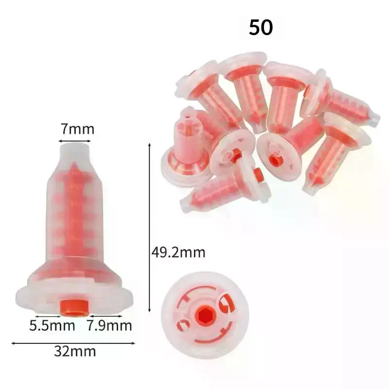 

Dental Dynamic Mixing Tips Impression Material For Imprinting Machine Fits Pentamix Mixing Machine Dental Materials