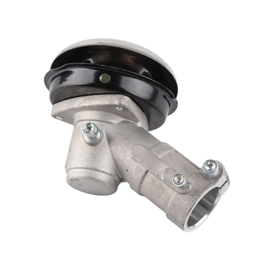 Durable Metal Brush Cutter Gearbox Silver Universal Trimmer Gear Head 9 Teeth Compact Gear Head Assembly