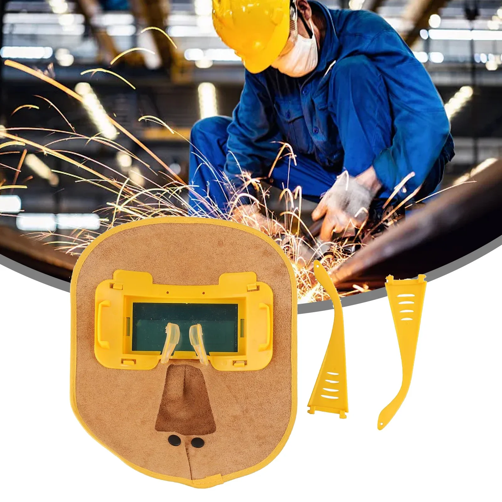 Clamshell Ma Sk Solar Auto Variable-light Ma Sk Flip-top Heat Insulation Smooth Breathing Welder Face Gas Welding