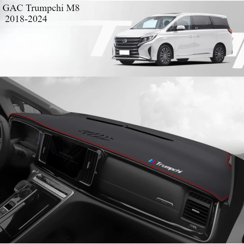 

FOR GAC Trumpchi M8 2018-2024 Car Dash Mat Dashmat Dashboard Mat Cover Sun Shade Dash Board Cover Carpet Accessories