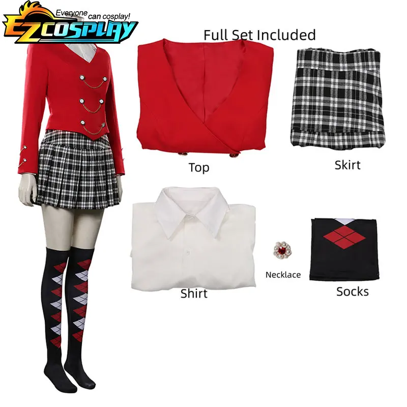 Dames Veronica Sawyer Cosplay Kostuum Outfits Halloween Heathers het Muzikale Kostuum Rok Pak