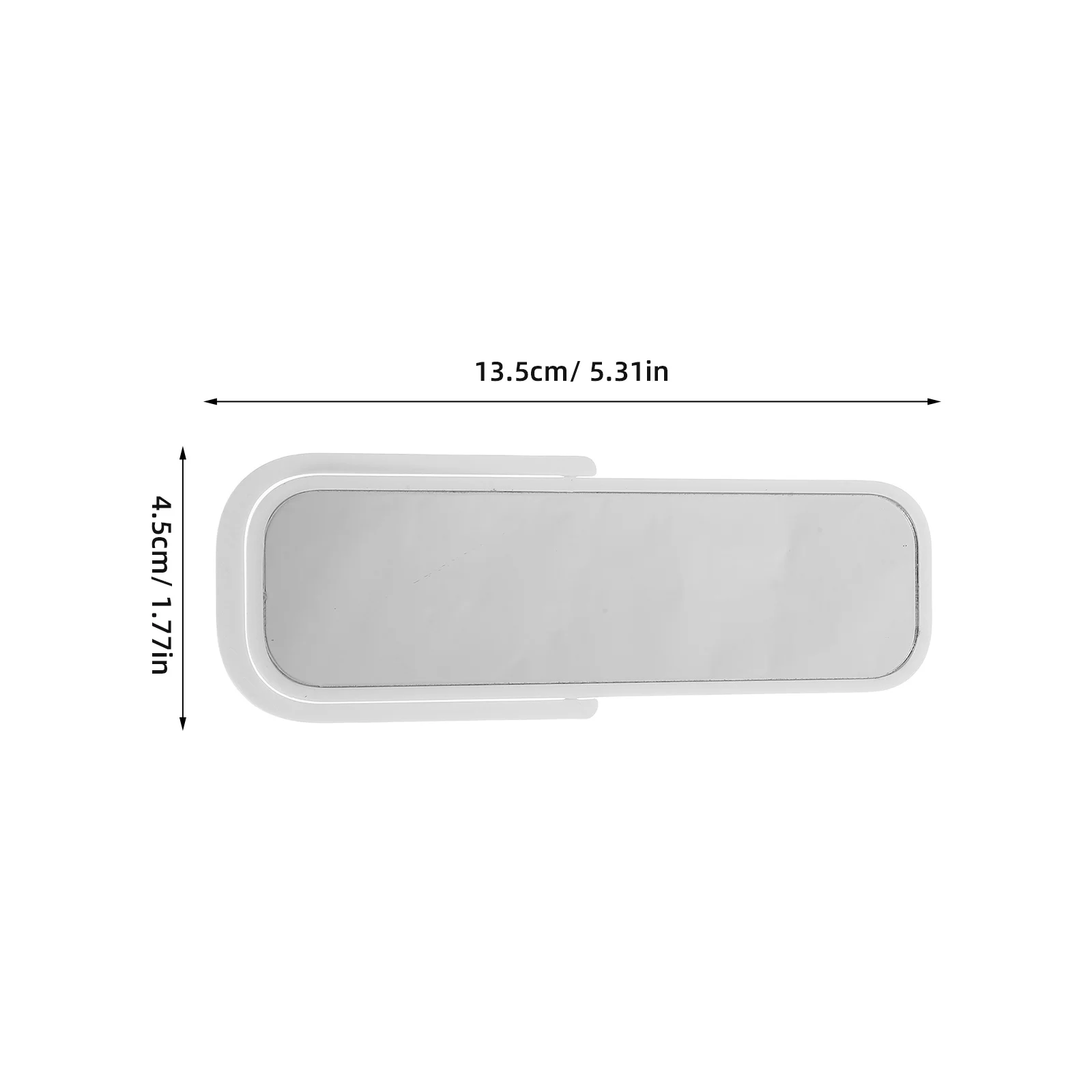 1:12スケールミニチュア全身鏡DIYクラフトプラスチック反射面家具アクセサリー（リビングルーム、寝室用）