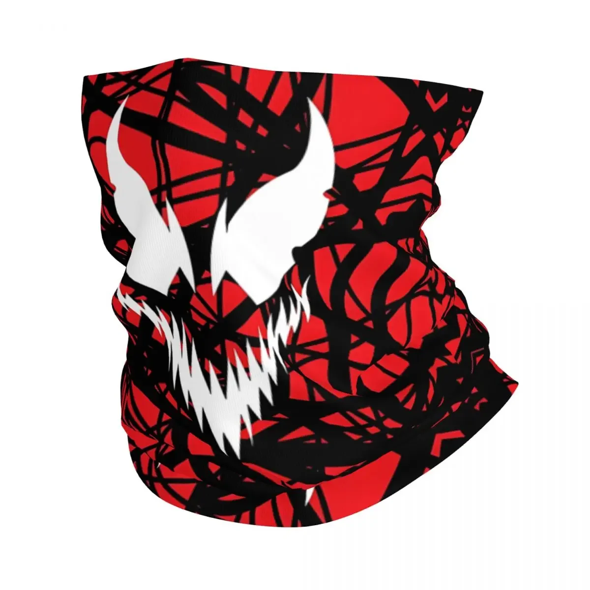 Red Carnage Face Bandana Neck Gaiter Printed Motor Motocross Film Face Scarf Multifunctional Headwear Cycling