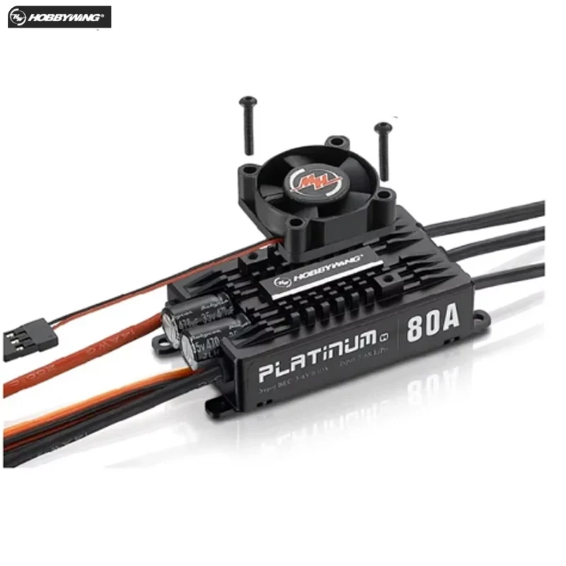 Hobbywing Platinum Pro V4 Brushless ESC 25A 40A 60A 80A 120A Electronic Speed Controller 3-6S Lipo Built-in BEC for RC Drones