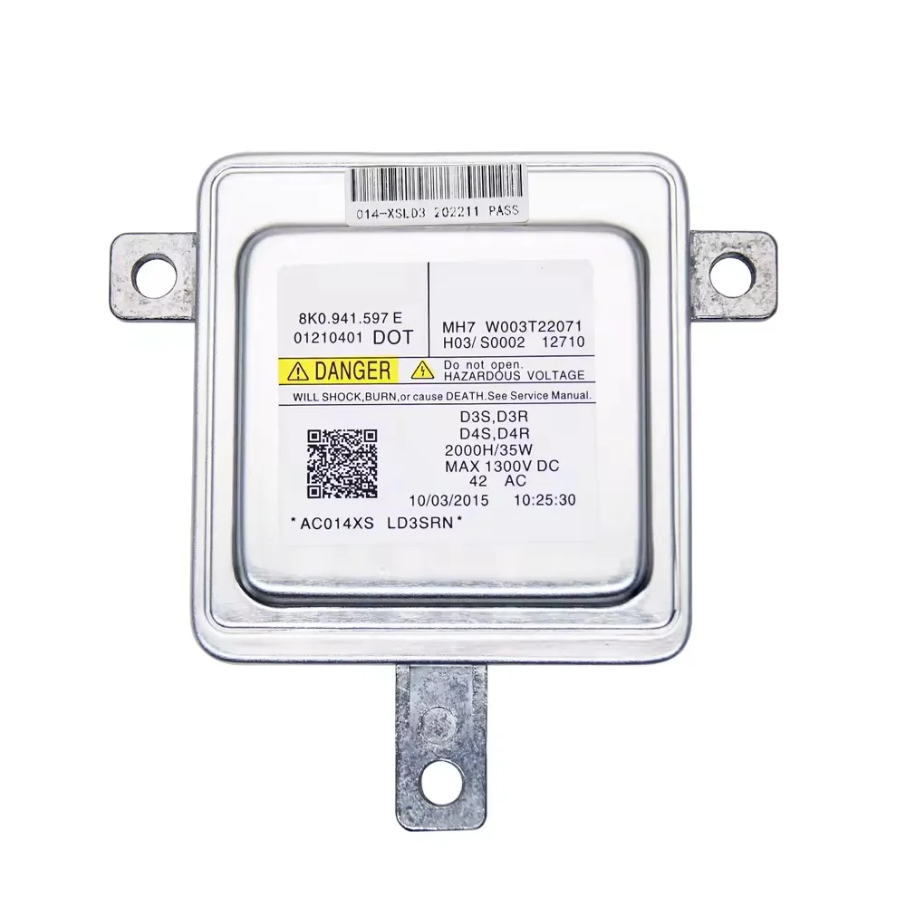 

NEW Xenon Headlight HID Ballast Control Unit D3S D4S D3R D4R OE 8K0941597E W003T22071 for A3 A4 A5 A6 A7 A8 Q5 Q7 VW