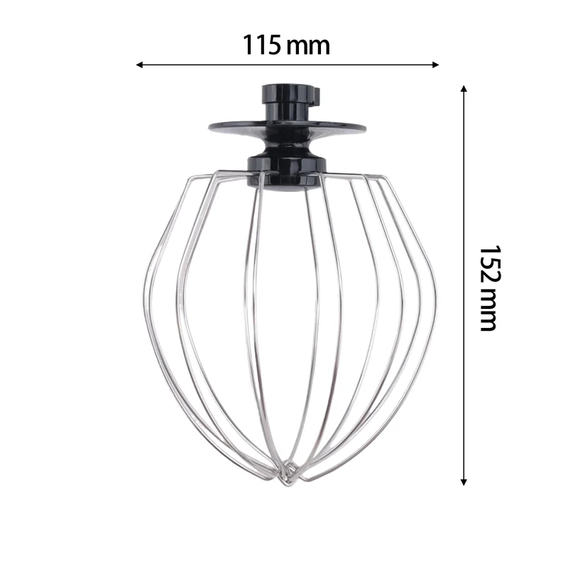 Perlengkapan dapur pencampur bulu kawat balon baja tahan karat untuk alat dapur krim telur kocokan balon tepung kue