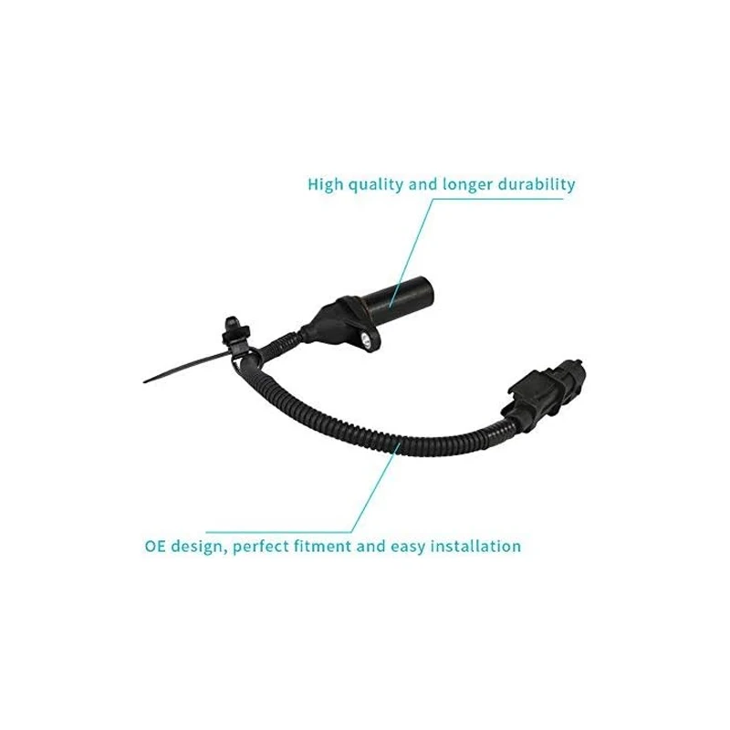 Sensor de posição do virabrequim, 1/10 peças, para hyundai i20 i30 i40 veloster acento elantra kia rio 1.6l 1.8l kia 391802b000 39180-2b000