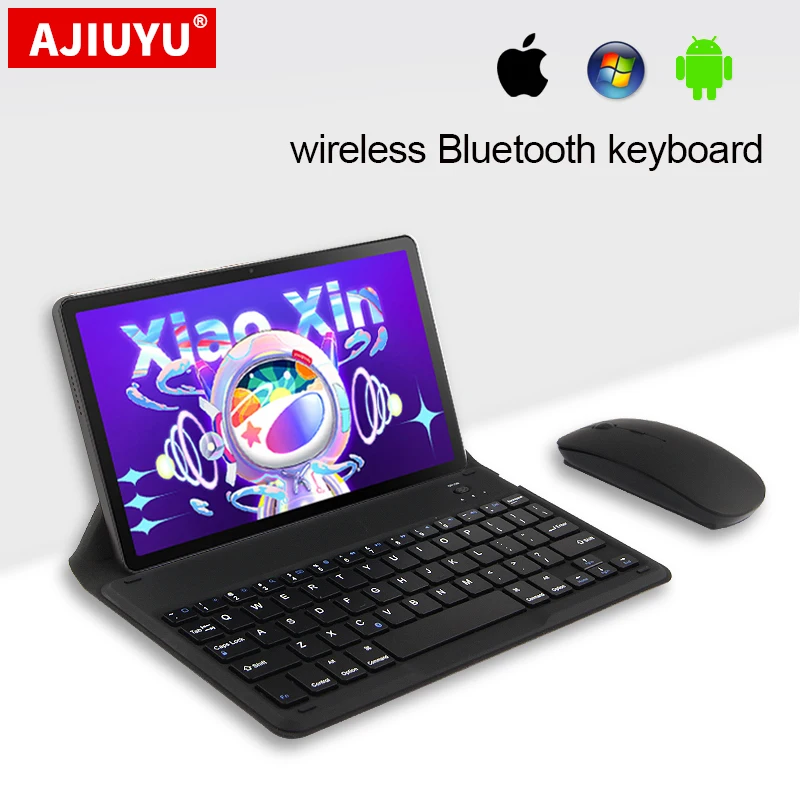 Universal Rechargeable Bluetooth Keyboard For Lenovo Tab P11 2022 XiaoXin Pad 10.6" Tab M10 Plus 3rd Gen TB-125FU X306F Tablet