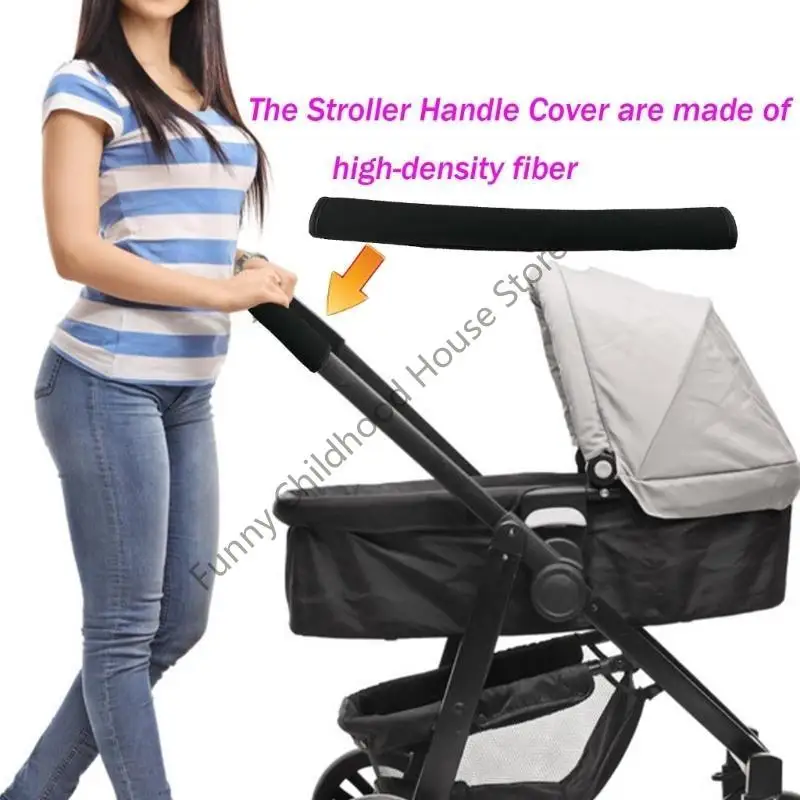 

D0LA нескользящие защитные ручки для колясок, мягкие чехлы для ручек быстрой установки, сезонное использование, ручка для