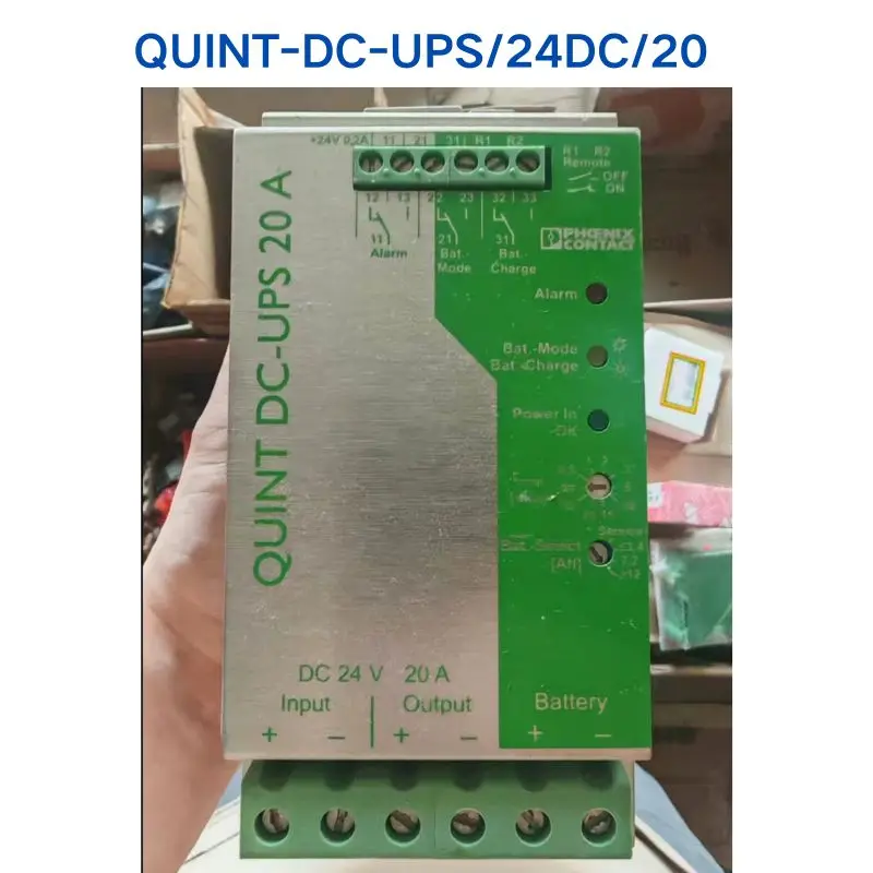 

Second-hand test OK PHOENIX Power Supply QUINT-DC-UPS/24DC/20