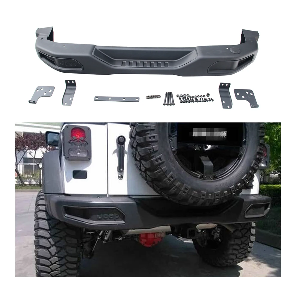 J087-2 JK 10th Rear  bumper steel for jeep JK for wrangler 2007-2017