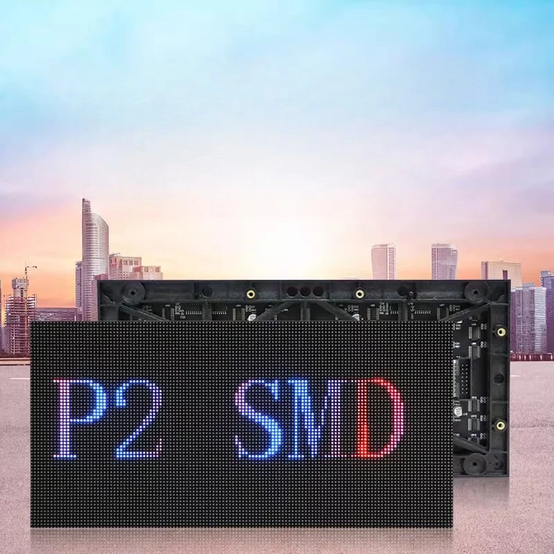 

P2 full color unit board led electronic screen display high definition indoor color display module