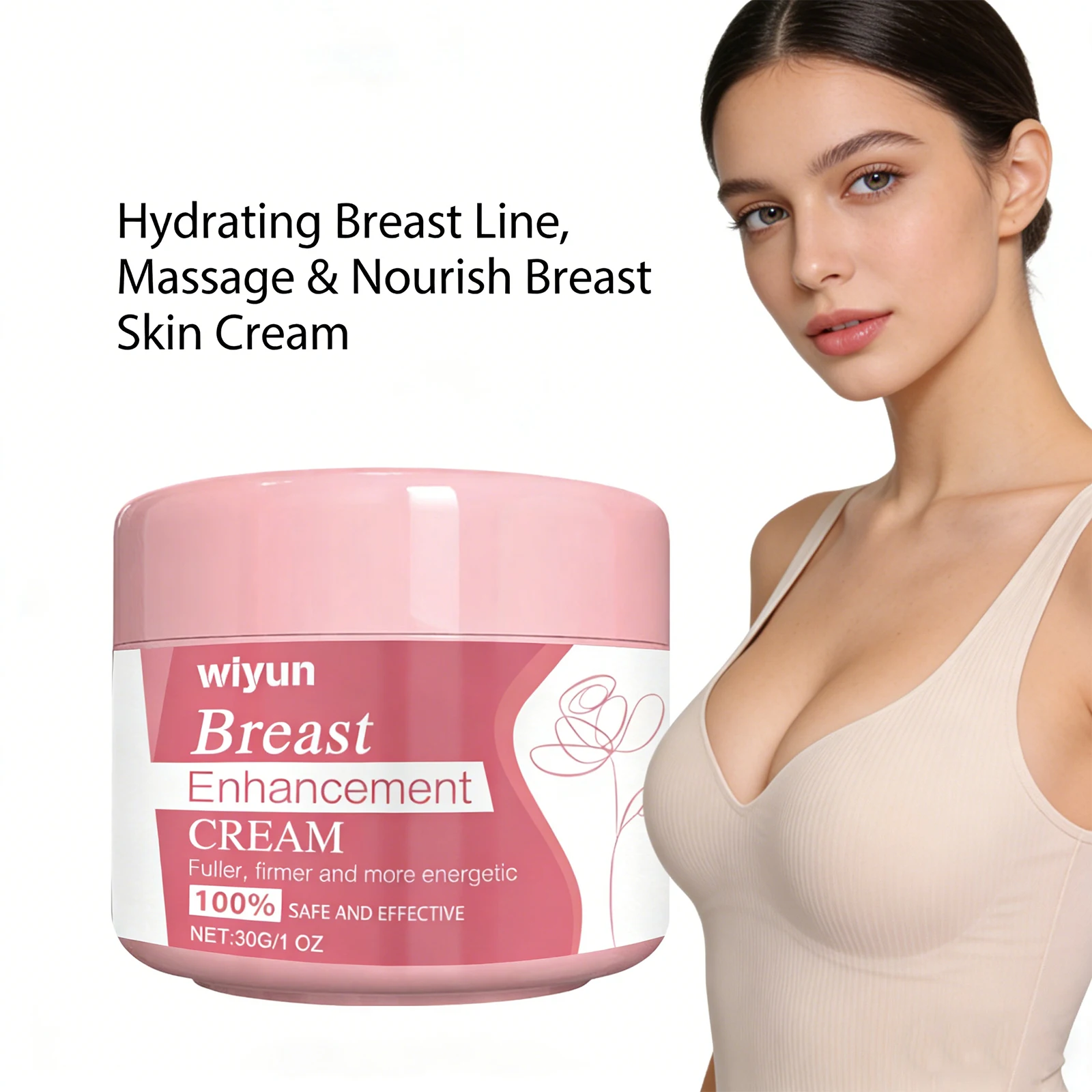 Breast Enhancement Cream Breast Firming Improve Sagging Skin Increase Elasticity Chest Body Nourish Smooth Breast Massage Care