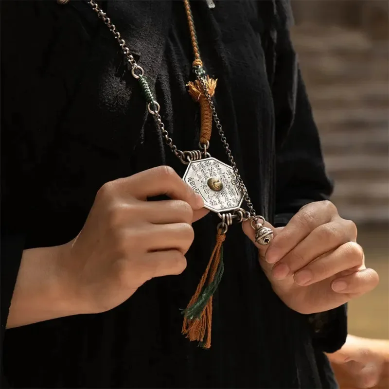 Taoist Youth Jewelry Mountain Ghost Spending Pendant Tassel Bell Retro Personality Exquisite Gossip Lucky Car Hanging Ornaments