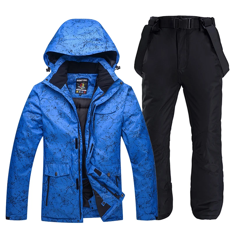 

Ski Suit For Men Women Snow Suit Couples Ski Jacket Pants Set -30 Warm Waterproof Winter Snowboard Clothing Sk051