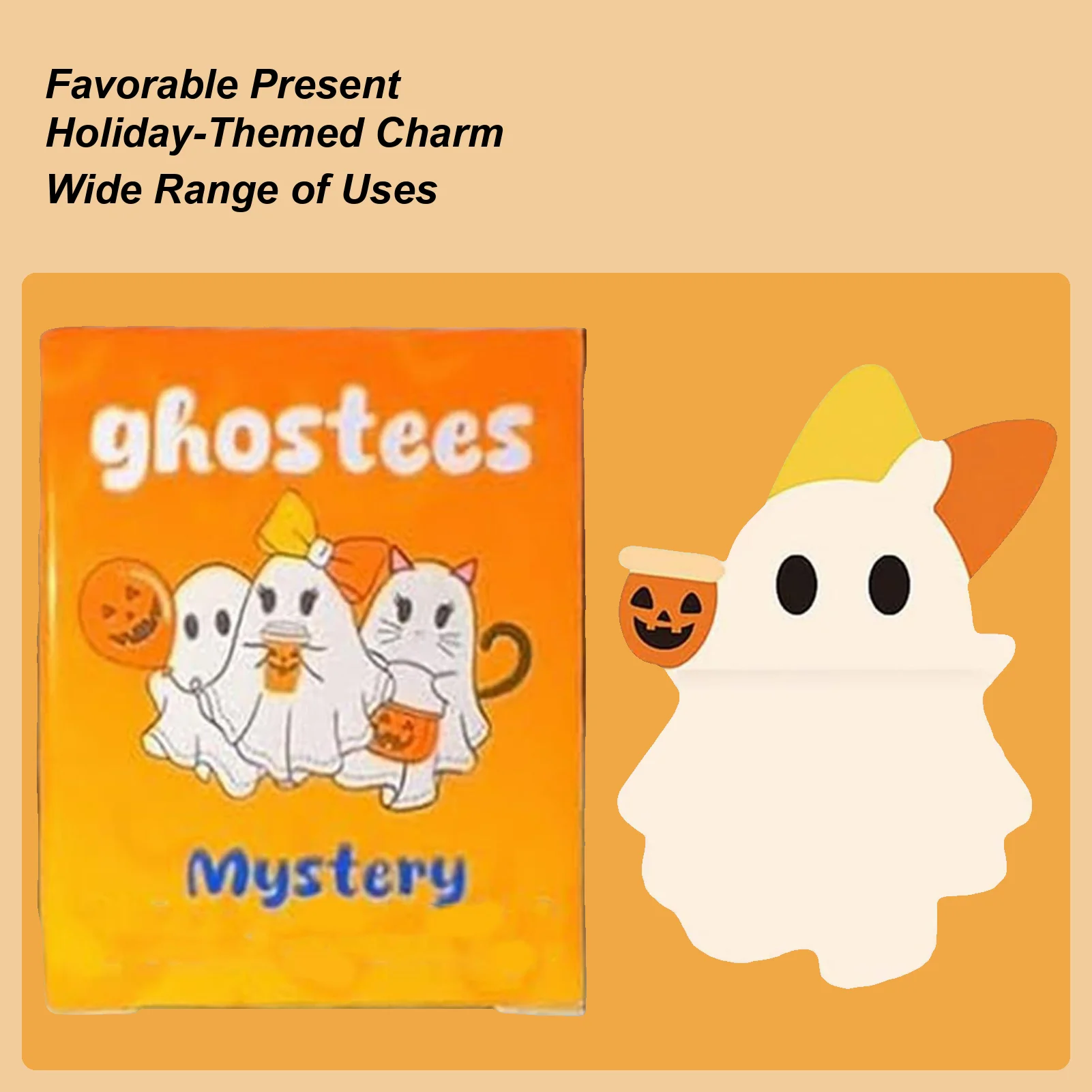 

Подвеска для телефона «Призрак», 6-компонентные аксессуары для телефона «Призрак», очаровательное декоративное крепление для смартфона для зеркальных экранов, дома, для женщин и девочек